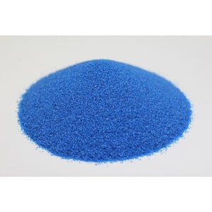 Colored Play Sand Blue 10 lbs. Art Craft, Non-Toxic UV Stable Color Sand for Weddings Decorations and Kids Colorful