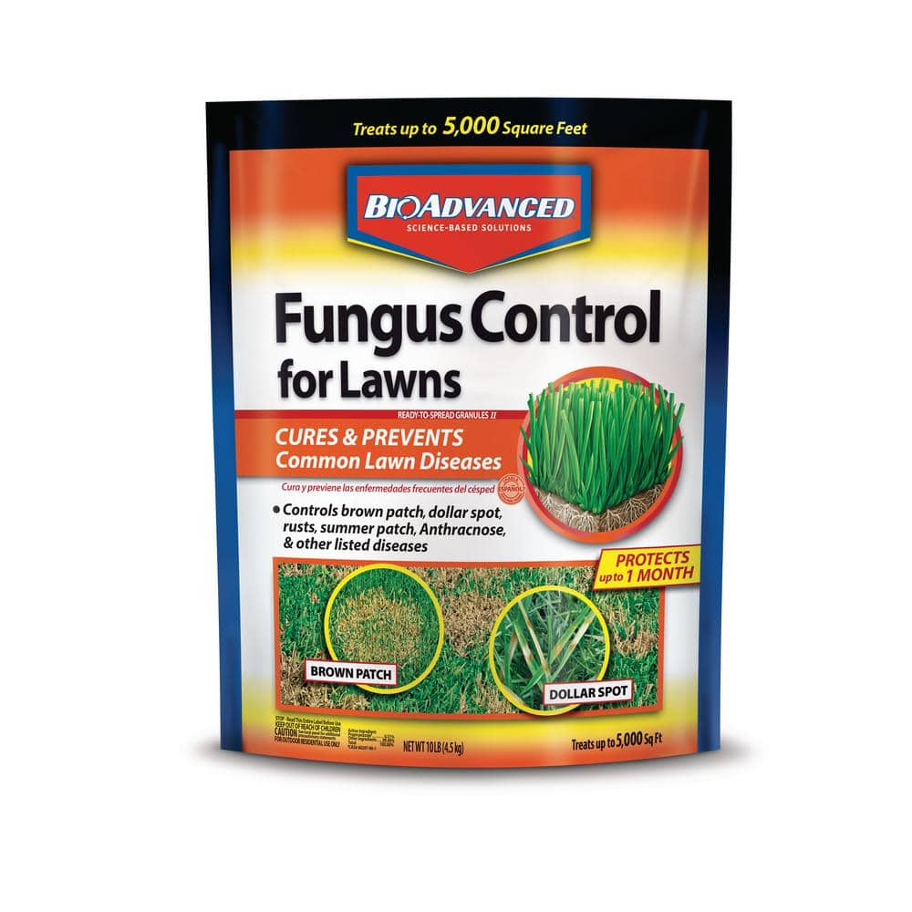 BIOADVANCED 10 lbs. Granules Fungus Control for Lawns 701230 - The Home ...