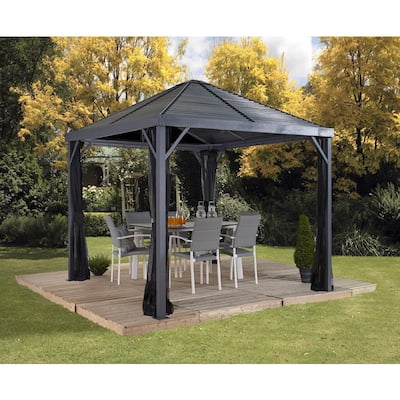 8x8 Gazebos Shade Structures The Home Depot