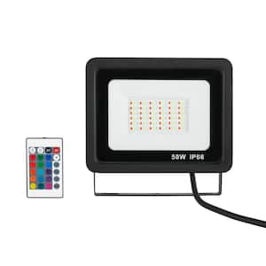 50-Watt Multi-Colored LED Floodlight