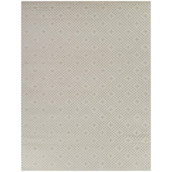 BALTA Lynen Cream 5 ft. x 7 ft. Geometric Area Rug 3115435 - The Home Depot