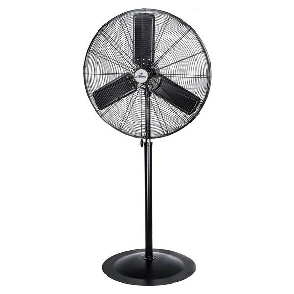 30 in. Oscillating Pedestal Fan with 8400 CFM, Adjustable Height