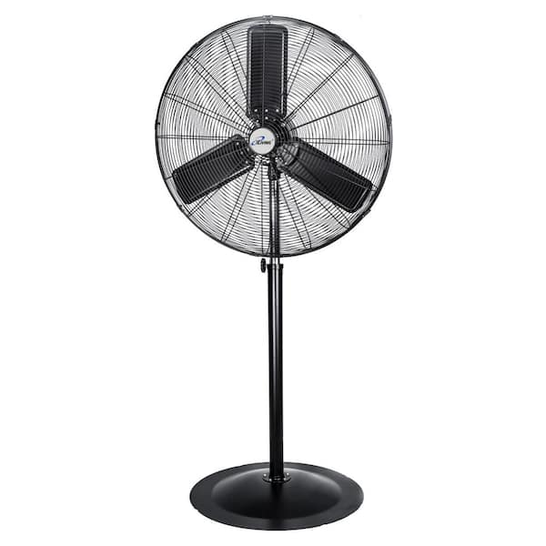 30 in. Oscillating Pedestal Fan with 8400 CFM, Adjustable Height