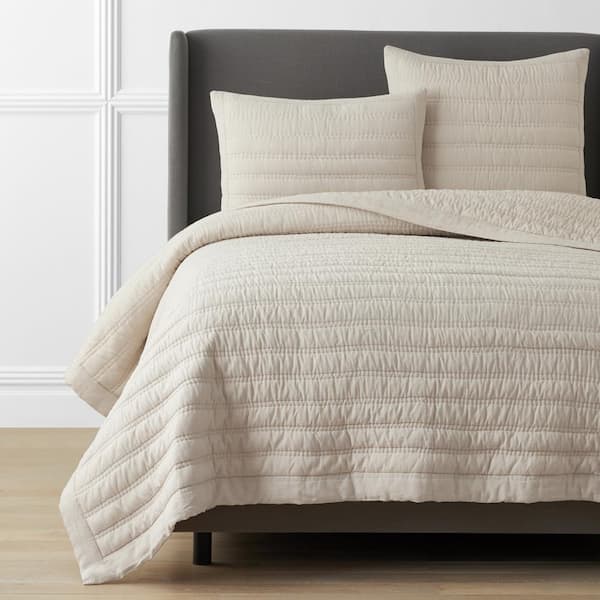 Legends Hotel Linen Washed Linen King Quilt