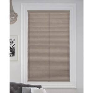 Sticks and Stones Cordless Light Filtering Fabric Cellular Shade 9/16 in. Single Cell 69 in. W x 48 in. L