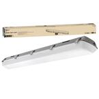 4 ft. 64- Watt Equivalent Vapor Tight 3600 Lumens White Integrated LED Shop Light 120-277v 4000K Bright White