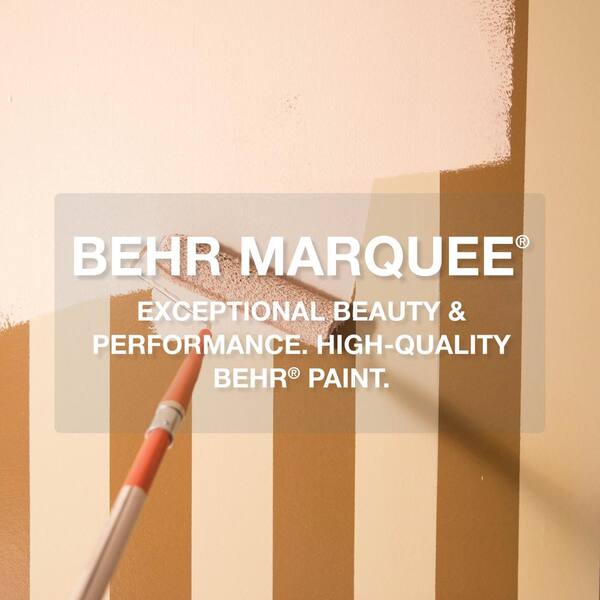 BEHR MARQUEE 5 gal. #480F-4 Mermaid Net Flat Exterior Paint & Primer 445405  - The Home Depot