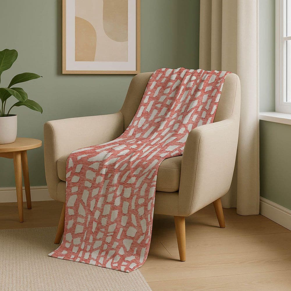 Premium Machine Washable ASB754 Salmon 50 in. x 70 in. Sherpa Throw Blanket price history on PriceWatchPro