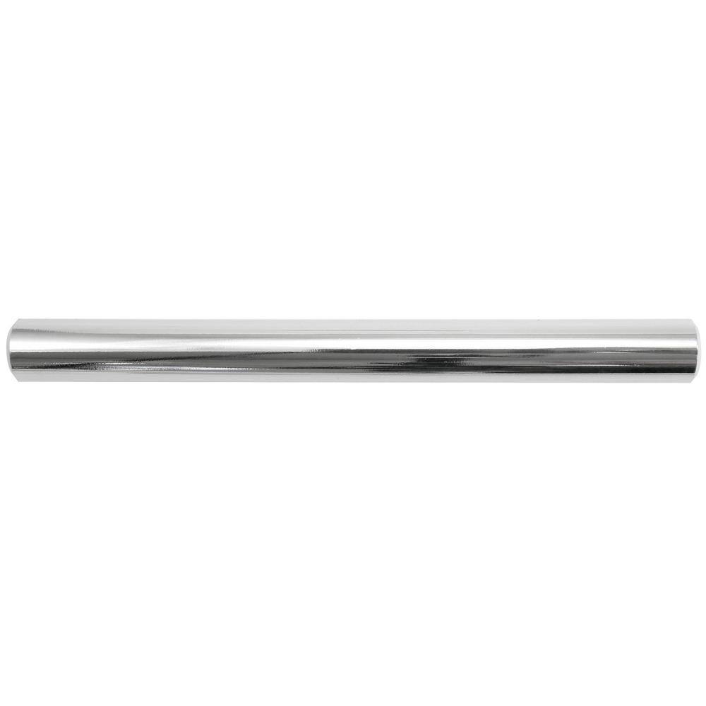 Melrose 7.5 Inch Polished Chrome Cylindrical Bar Pull Set