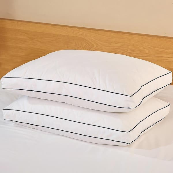 Peace Nest 2 Pack Cooling Pillows for Side and Back Sleepers, Size: Standard/Queen, White