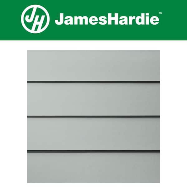 Hardie Plank HZ5 8.25 in. x 144 in. Statement Collection Light Mist Smooth Fiber Cement Lap Siding