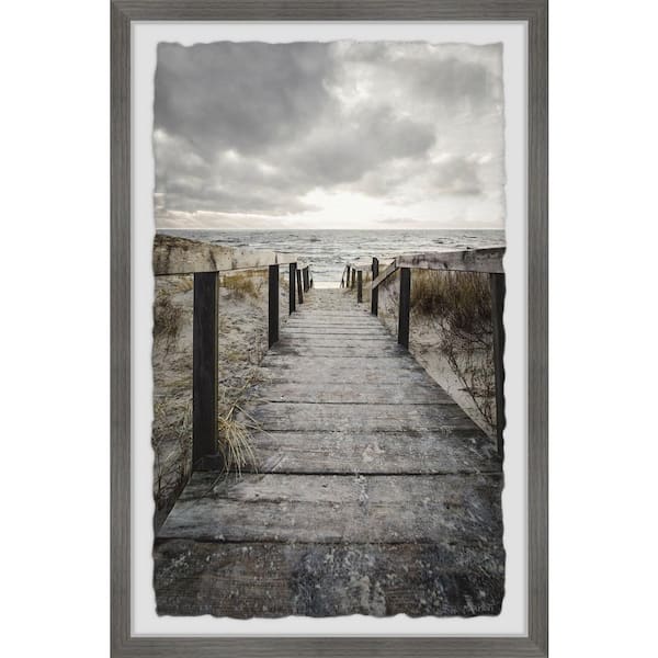 Unbranded "Clouded Sky" by Marmont Hill Framed Nature Art Print 24 in. x 16 in.