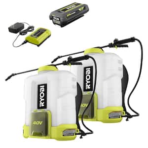 40V Cordless Battery 4 Gal. Backpack Chemical Sprayer (2-Tool) with 2.0 Ah Battery and Charger