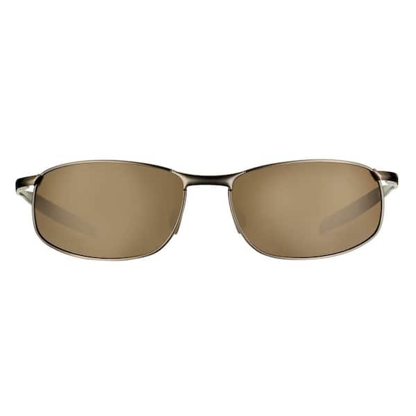 Flying Fisherman San Jose Polarized Sunglasses Copper Frame with Amber Lens  7789CA - The Home Depot