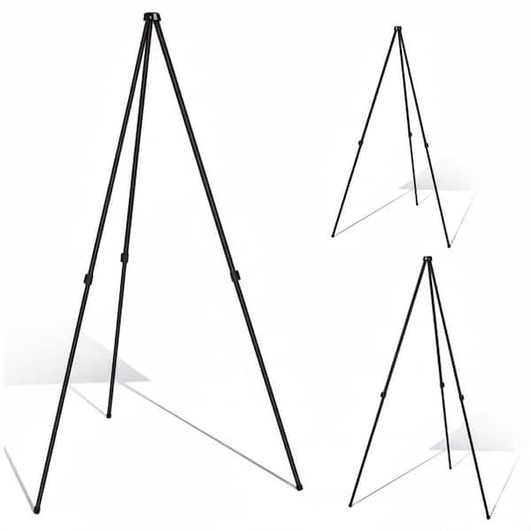 Aoibox 3 Pack Collapsible Series Adjustable Height Metal Easel