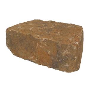 Oldcastle Beltis 4 In. X 11 In. X 6 In. Tan Charcoal Concrete Retaining ...