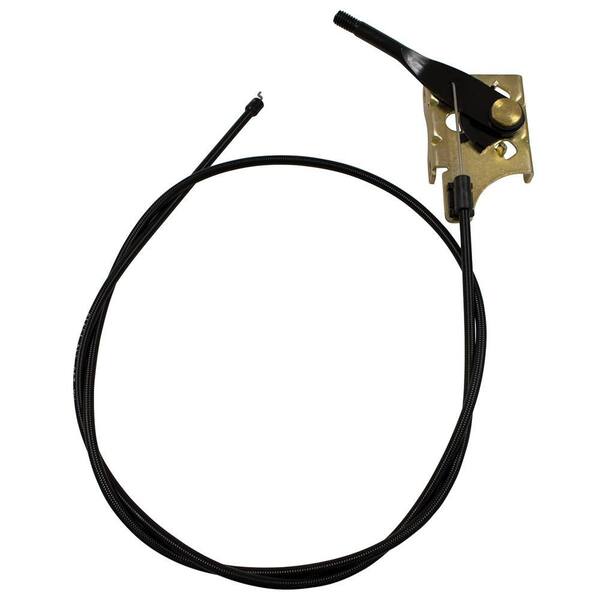 Toro: 102119 47-1/4 Conduit Length 8105 53-1/2 Inner Wire Length Stens 290-130 Throttle Control Cable 9/16 Mounting Holes 
