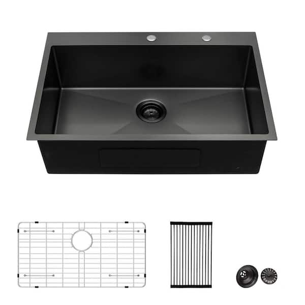 Cannon Stainless Steel Single Workstation Kitchen Sink with