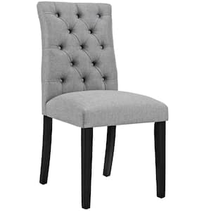 Duchess Light Gray Fabric Dining Chair