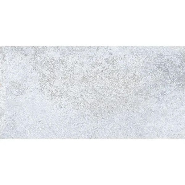Imprint 24x48 in. Soft Cloud White Matte Color Body Porcelain Stone-look Large Tile (15.5 sq ft/case, 2-Pack)