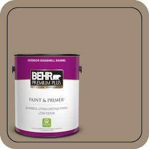 1 gal. #740D-5 Twig Basket Eggshell Enamel Low Odor Interior Paint & Primer