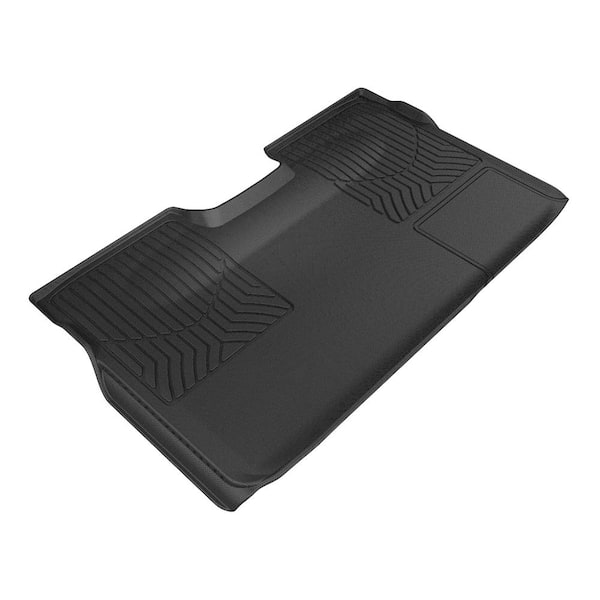 Aries StyleGuard XD Black Custom Heavy Duty Floor Liners, Select Ford F-150 Crew Cab, 2nd Row Only