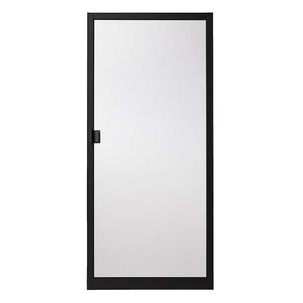 35-1/8 in. x 77-9/16 in. 200 Series Black Perma-Shield Gliding Patio Door, Aluminum Insect Screen