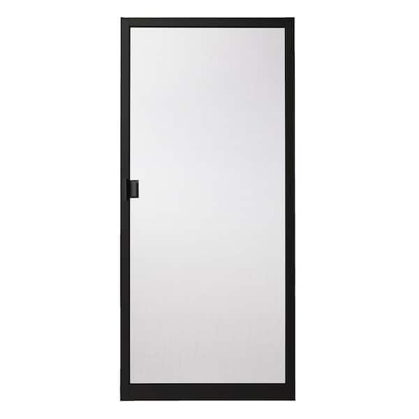 Andersen 35-1/8 in. x 77-9/16 in. 200 Series Black Perma-Shield Gliding Patio Door, Aluminum Insect Screen