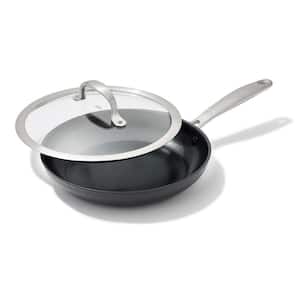 Good Grips Pro 9 .5in. Aluminum Frying Pan Skillet with Lid