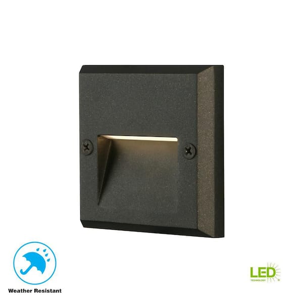 32 Lumen Black Integrated LED Outdoor Landscape Path Light