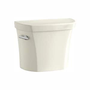 Wellworth 1.28 GPF Single Flush Toilet Tank Only in Biscuit