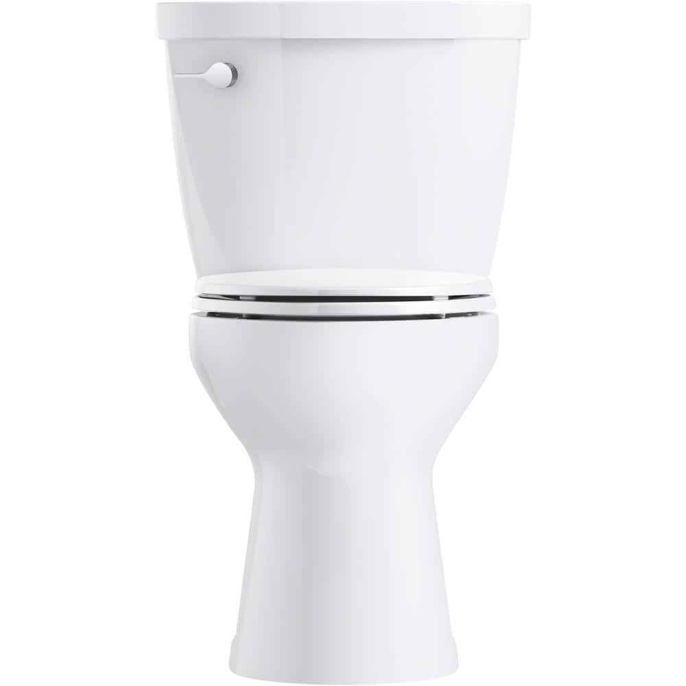 White High Efficiency Two-Piece Elongated Toilet