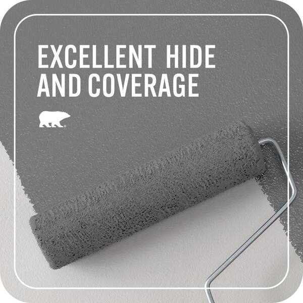 BEHR PREMIUM PLUS 8 oz. #BXC-58 Stormy Gray Semi-Gloss Interior