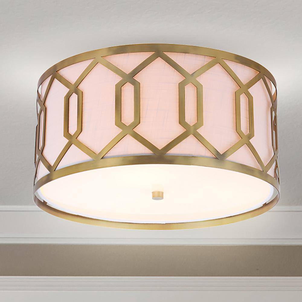 jonathan y lighting flush mount