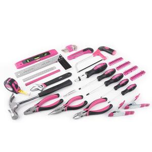 Home Tool Kit in Pink (71-Piece)