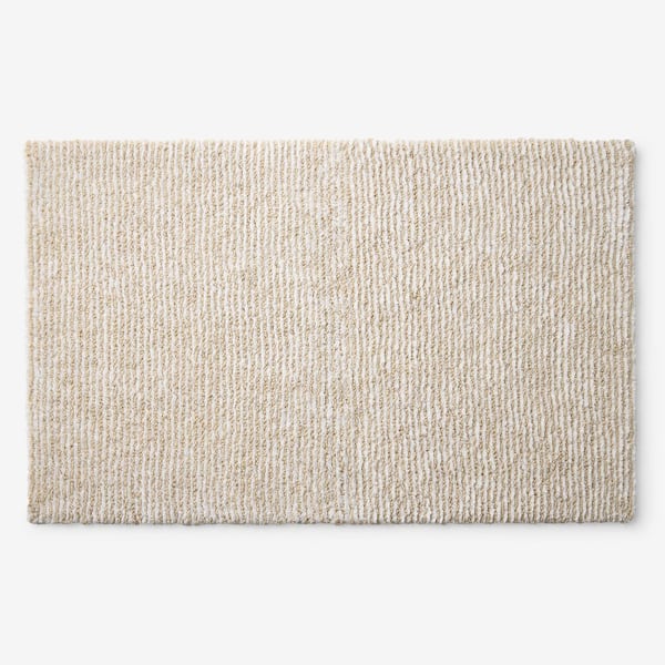 CC THIN STRIPE BATH RUG 24X40 JUTE