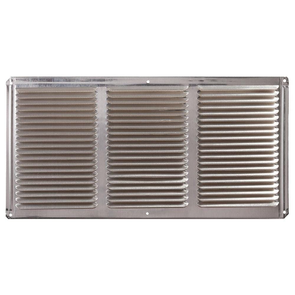 Air Vent Intake Vent Aluminum Under Eave Vent 16" x 8" Mill #84210 Box of 24 