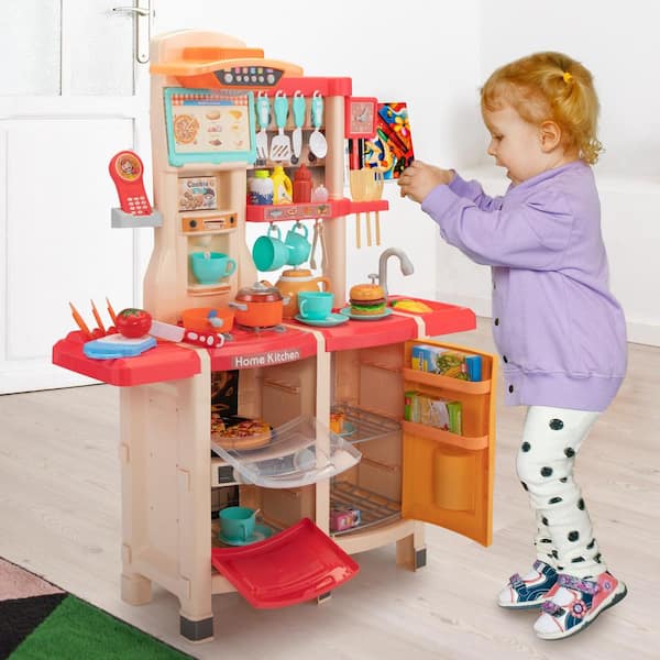 Nyeekoy Kids Kitchen Playset Little Chef Play Kitchen Set, 60% OFF