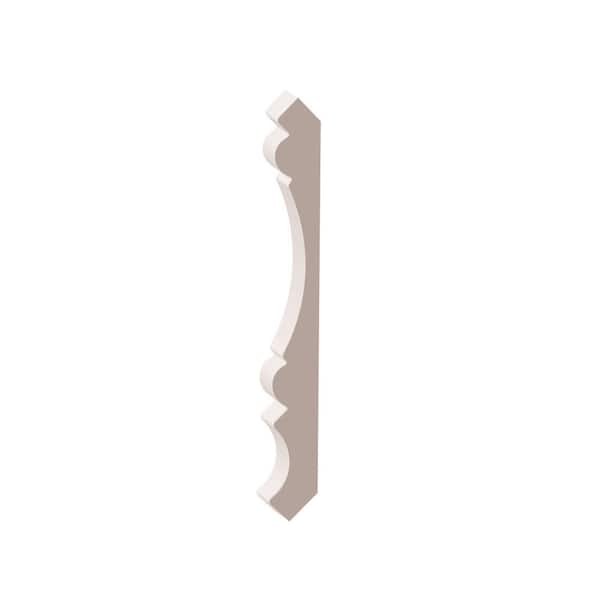 3/4 in. D x 6 in. W x 96 in. L Primed MDF Crown Moulding 51078