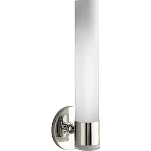 Purist Vibrant Polished Nickel Single Wall Sconce