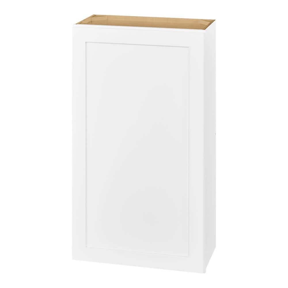 Hampton Bay Avondale 24 In W X 12 In D X 42 In H Ready To Assemble   Alpine White Hampton Bay Ready To Assemble Kitchen Cabinets W2442 64 1000 