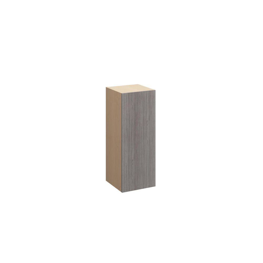 Saratoga Slab 15 in. W x 36 in. H x 12 in. D in Greywood Plywood Assembled 