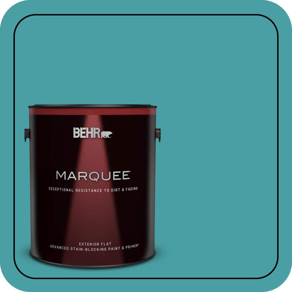 1 gal. #M460-5 Aqua Fresco Flat Exterior Paint & Primer price history on PriceWatchPro
