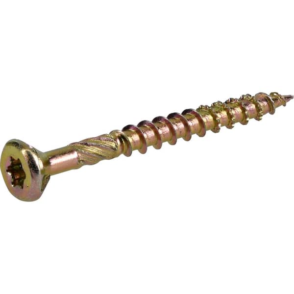 #8 x 1-3/4 in. Star Drive Flat Head Interior Wood Screws (175-Pack)
