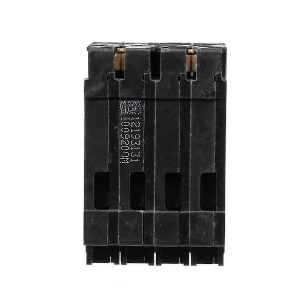 Siemens 20 Amp Double-Pole and 40 Amp Double-Pole Type QT Quad Circuit Breaker