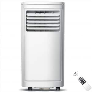 10,000 BTU (6,000 BTU DOE) 115-Volt Quiet 54 dB Portable Air Conditioner w/Dehumidifier & Remote up to 350 sq. ft. White