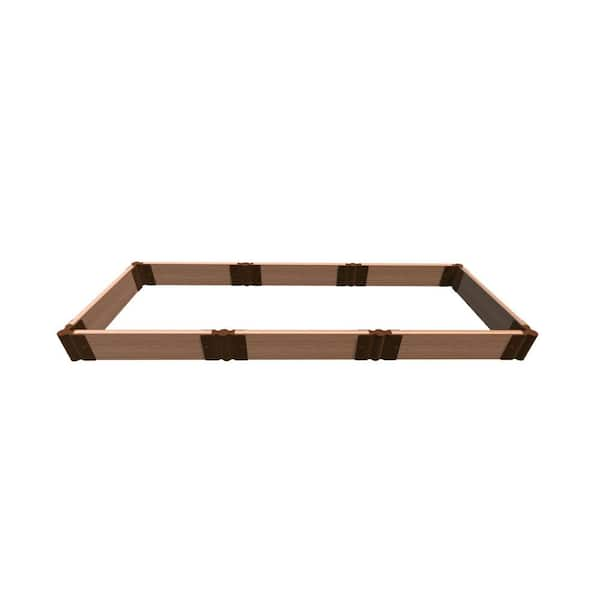 Frame It All Classic Sienna Raised Garden Bed 4' x 8' x 5.5