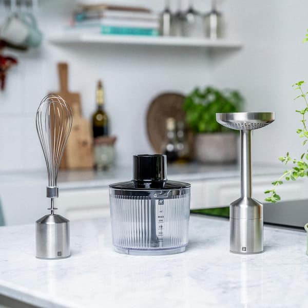 ZWILLING Enfinigy Hand Blender Chopper Attachment, 9-Speeds, Black