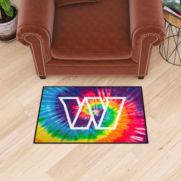 FANMATS Washington Commanders Starter Mat - Tie Dye