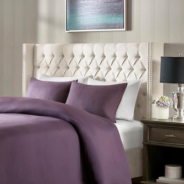 Madison Park Baldwin White Queen Upholstery Headboard